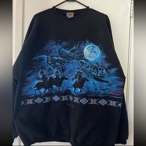 Vintage Tionesta PA spirit eagle, bear, wolf